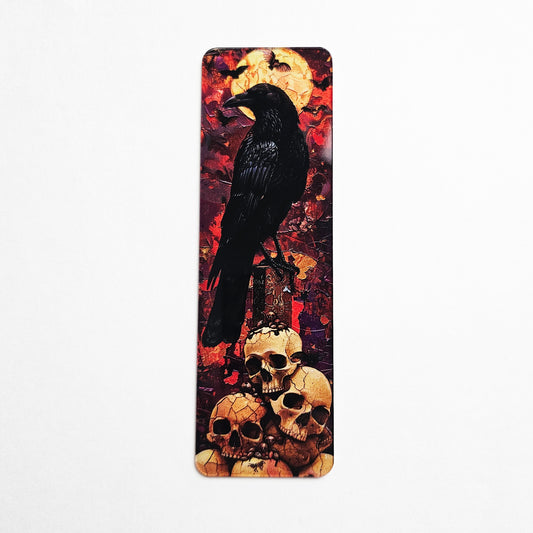 The Skull Raven Bookmark