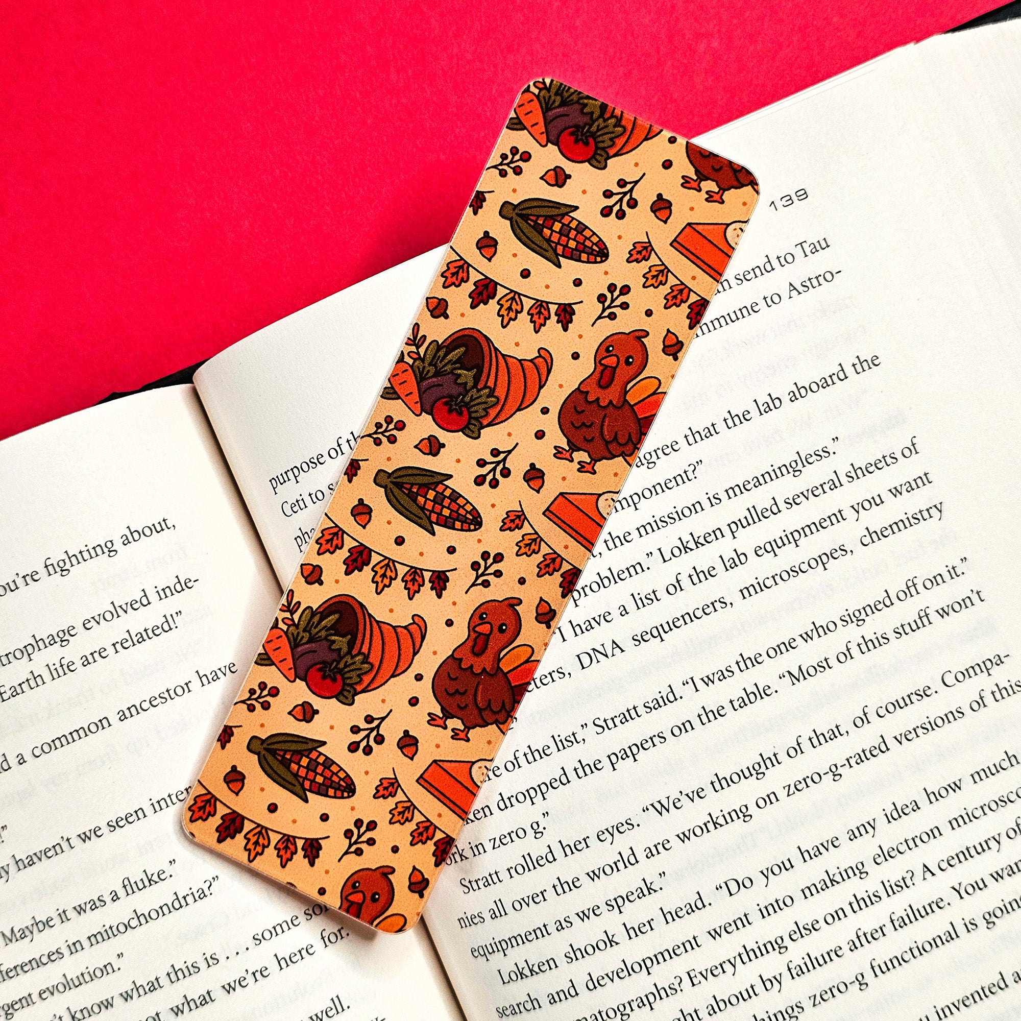 Turkey Time Bookmark