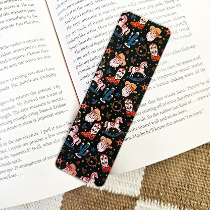 Western Santa Bookmark