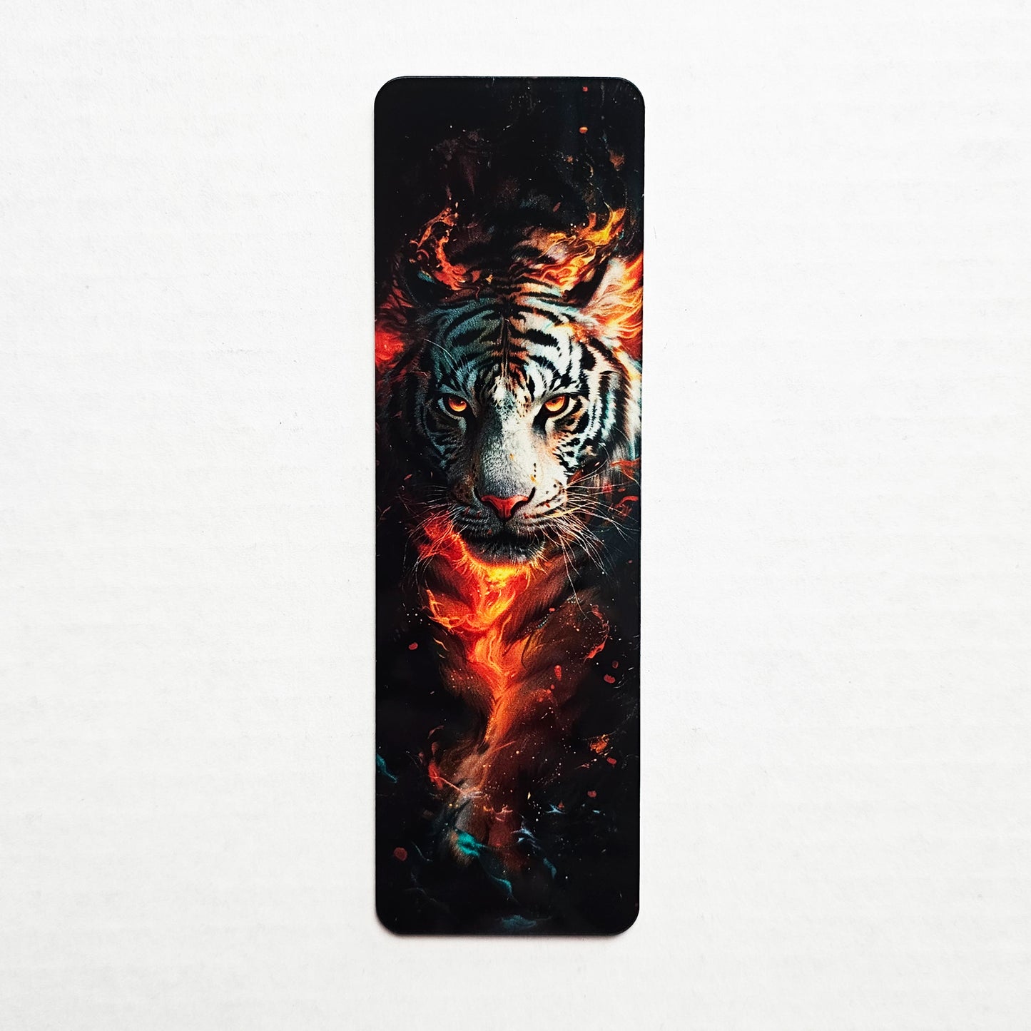 White Tiger Bookmark