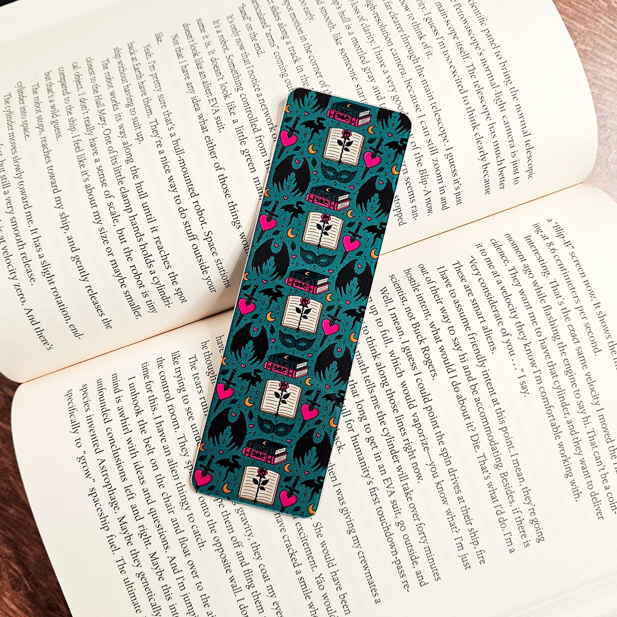 Wings and Words Bookmark