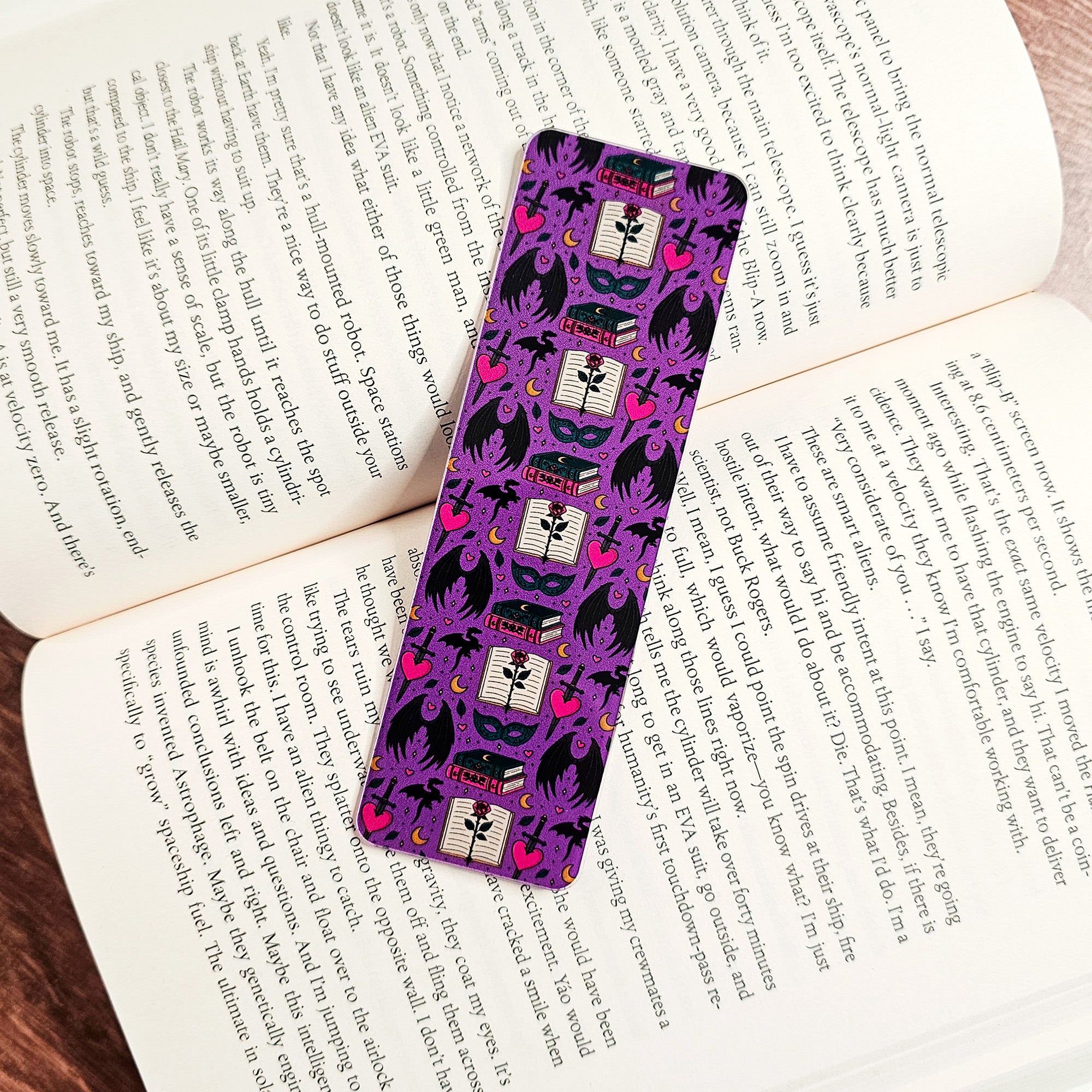 Wings and Words Bookmark