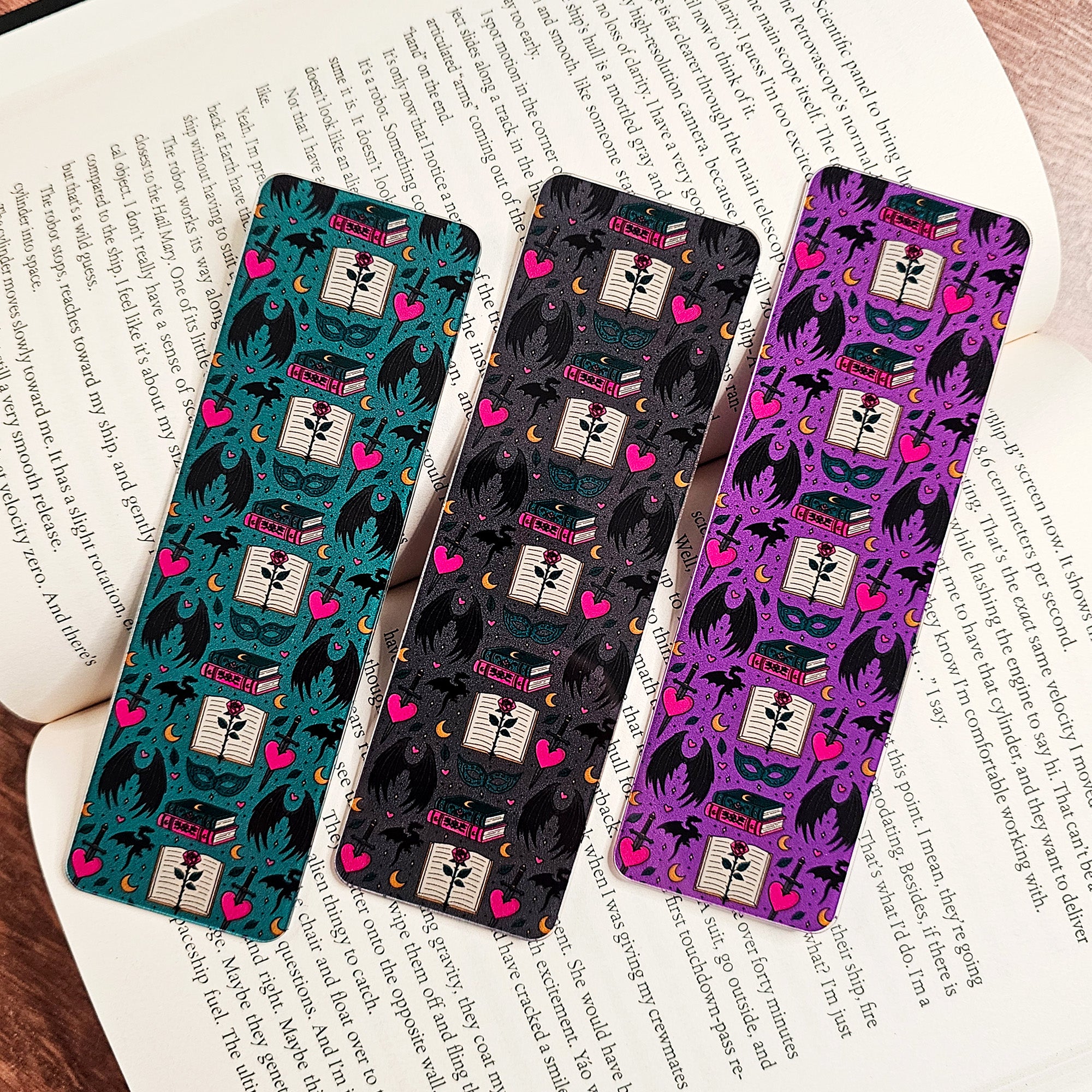 Wings and Words Bookmark