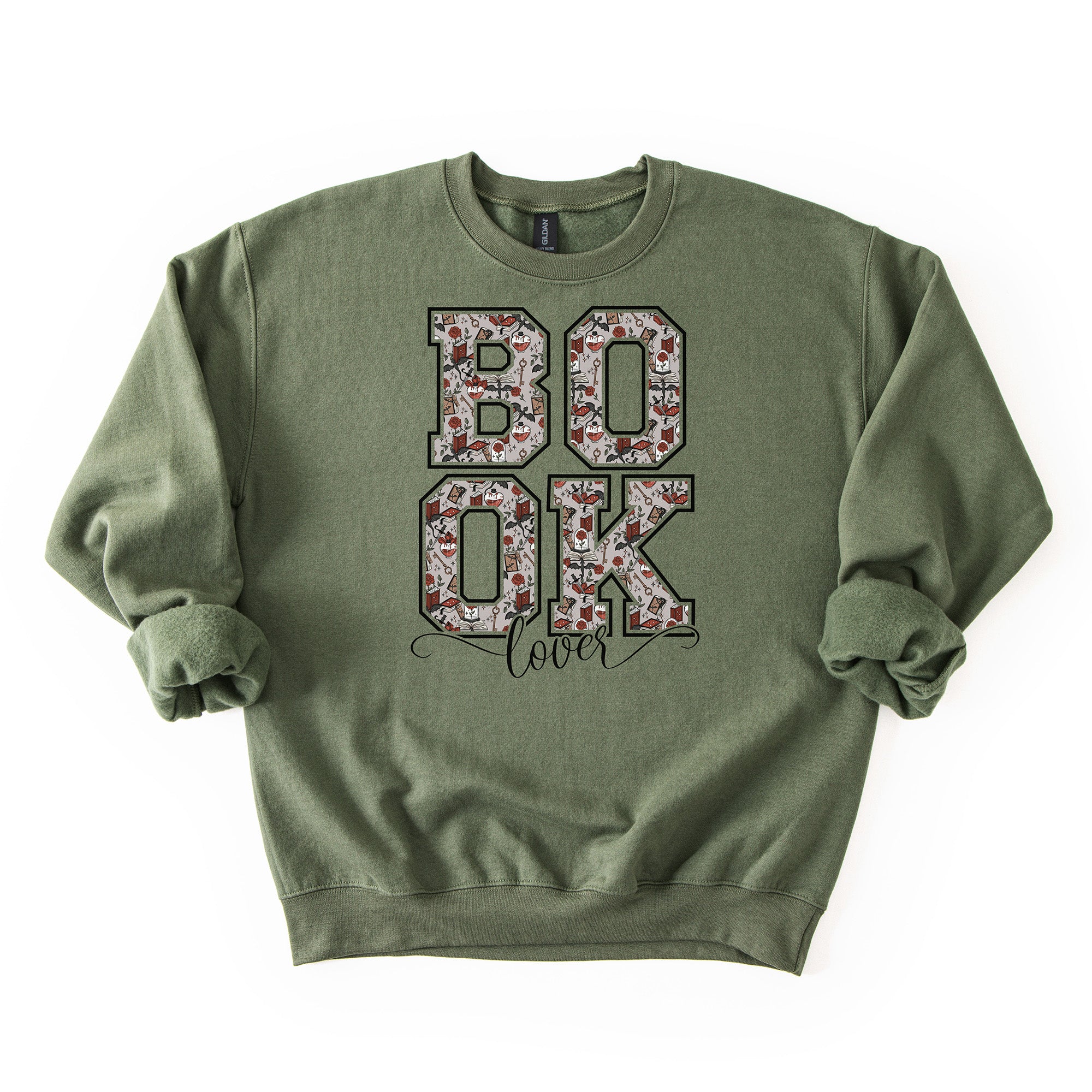 Book Lover Fantasy - Crew Neck Sweatshirt