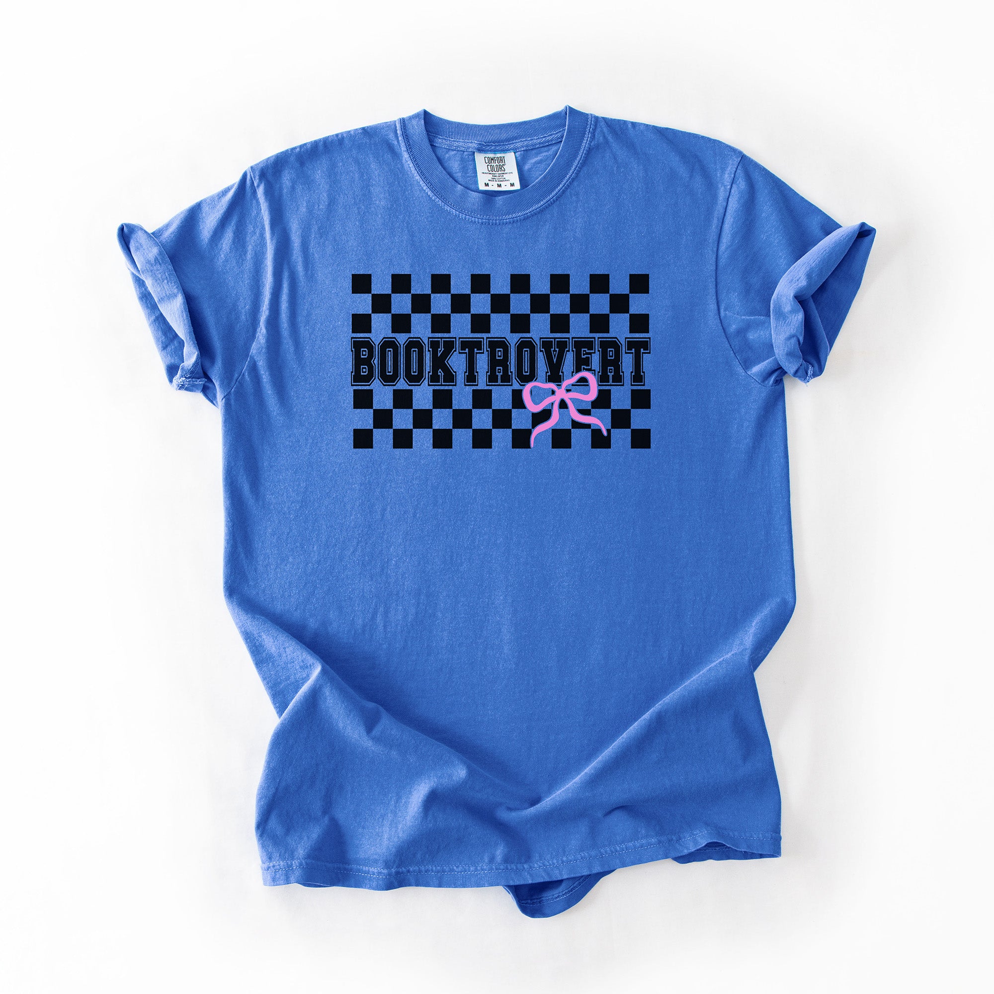 Booktrovert Bow - Comfort Colors T-shirt