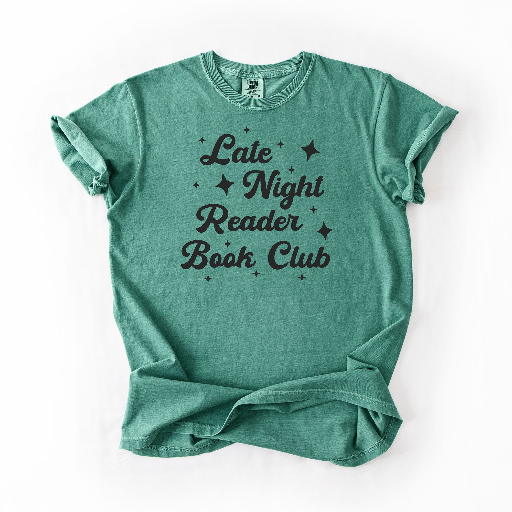 Late Night Reader Book Club - Comfort Colors T-Shirt