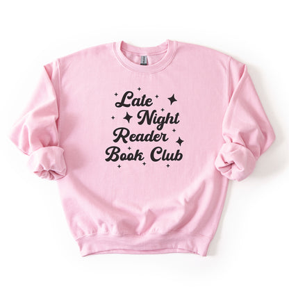Late Night Reader Book Club - Crew Neck Sweatshirt