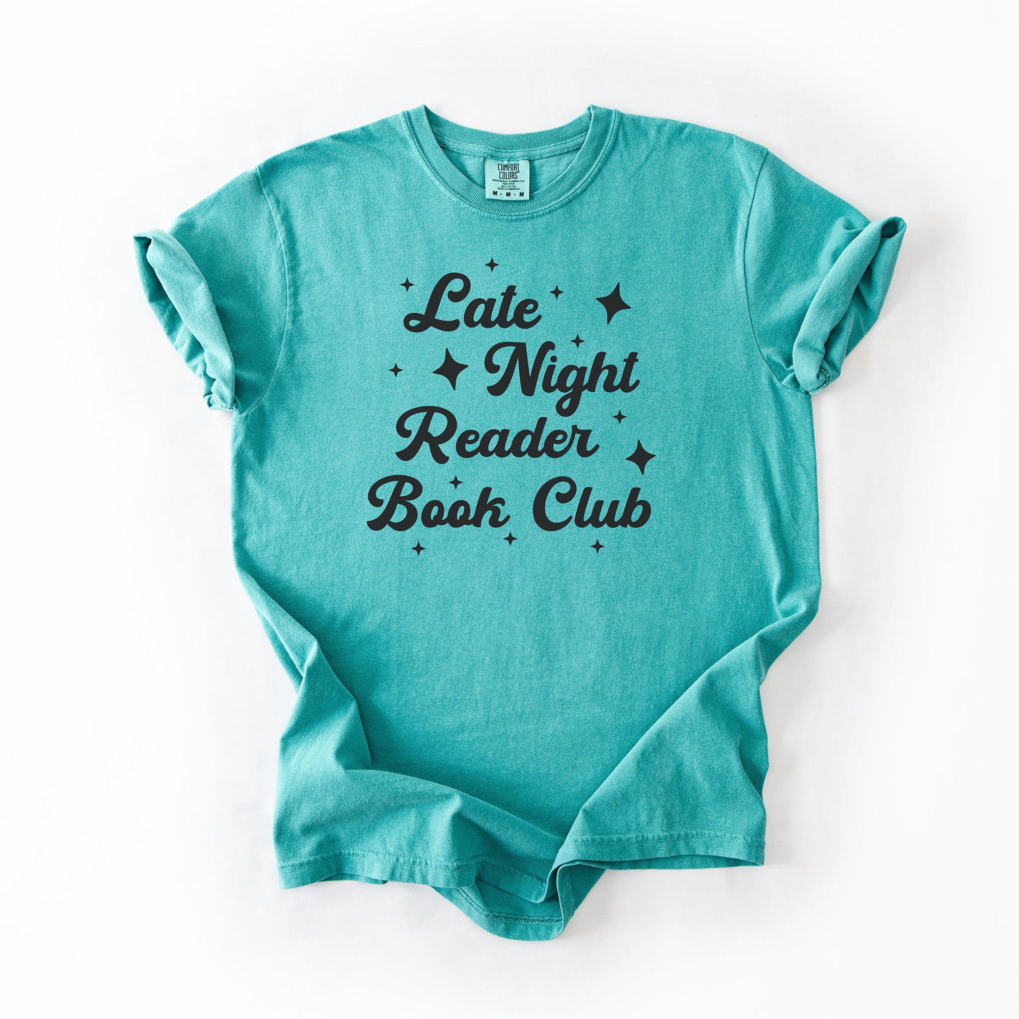 Late Night Reader Book Club - Comfort Colors T-Shirt