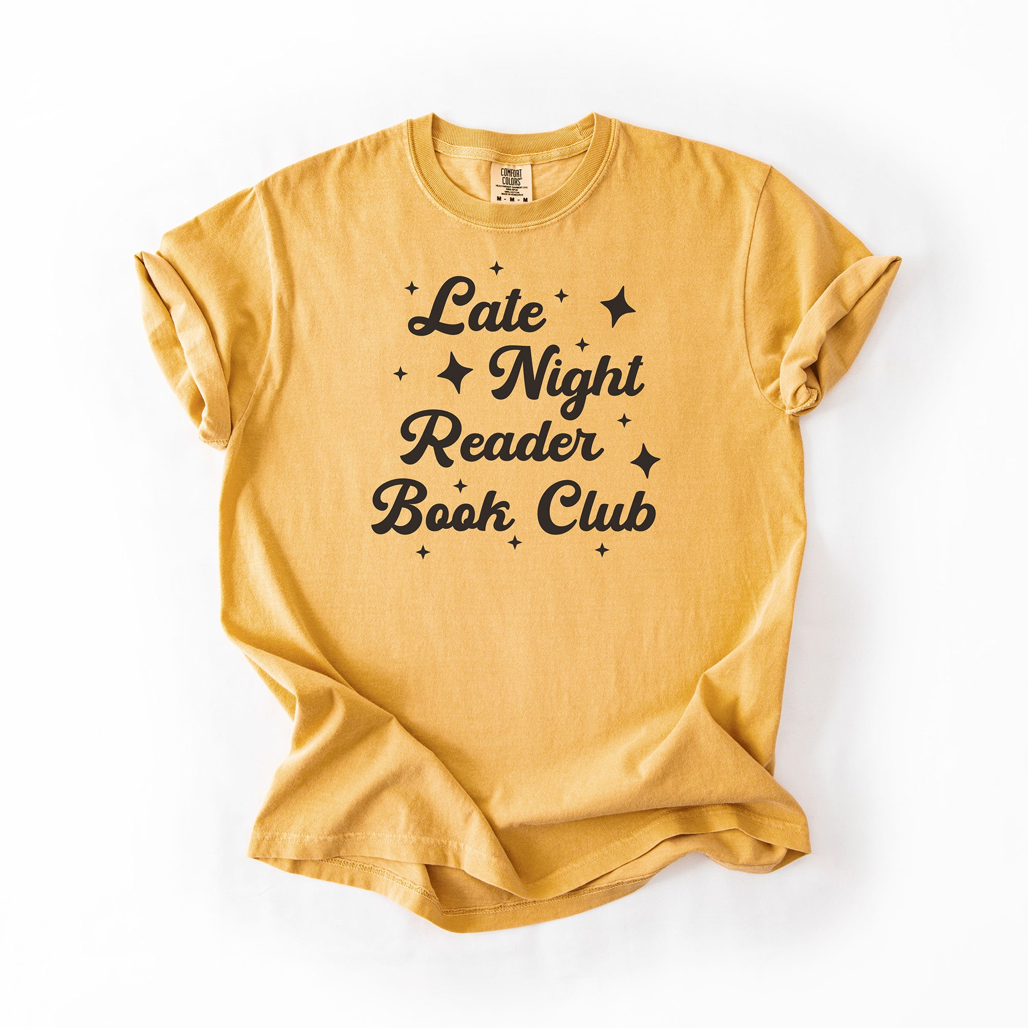 Late Night Reader Book Club - Comfort Colors T-Shirt