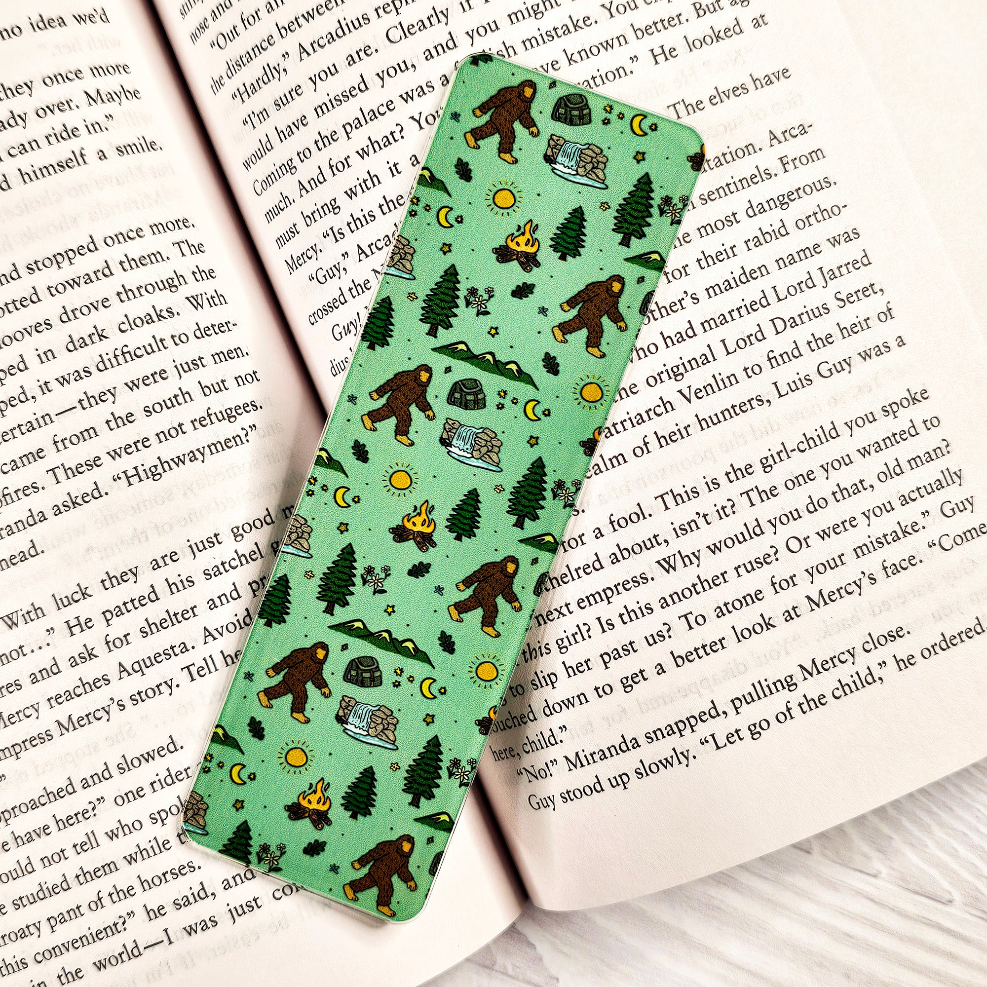 Sasquatch and Stories Bookmark