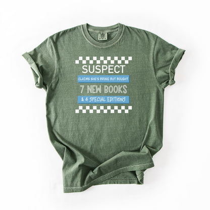 Suspect Claims - Comfort Colors T-shirt