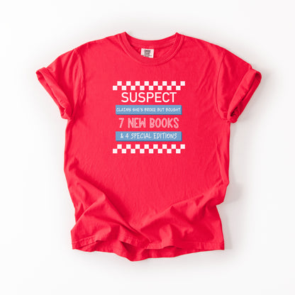 Suspect Claims - Comfort Colors T-shirt